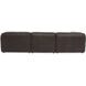 Form Brown Modular Sectional in Dark Brown, Classic L-Shaped